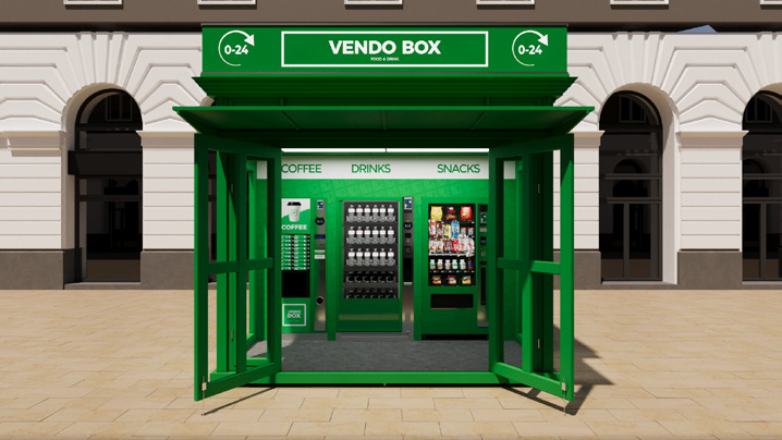 VENDO BOX kiosk